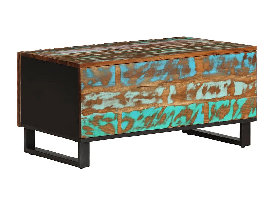 Table basse 80x51x40 cm bois massif d'acacia