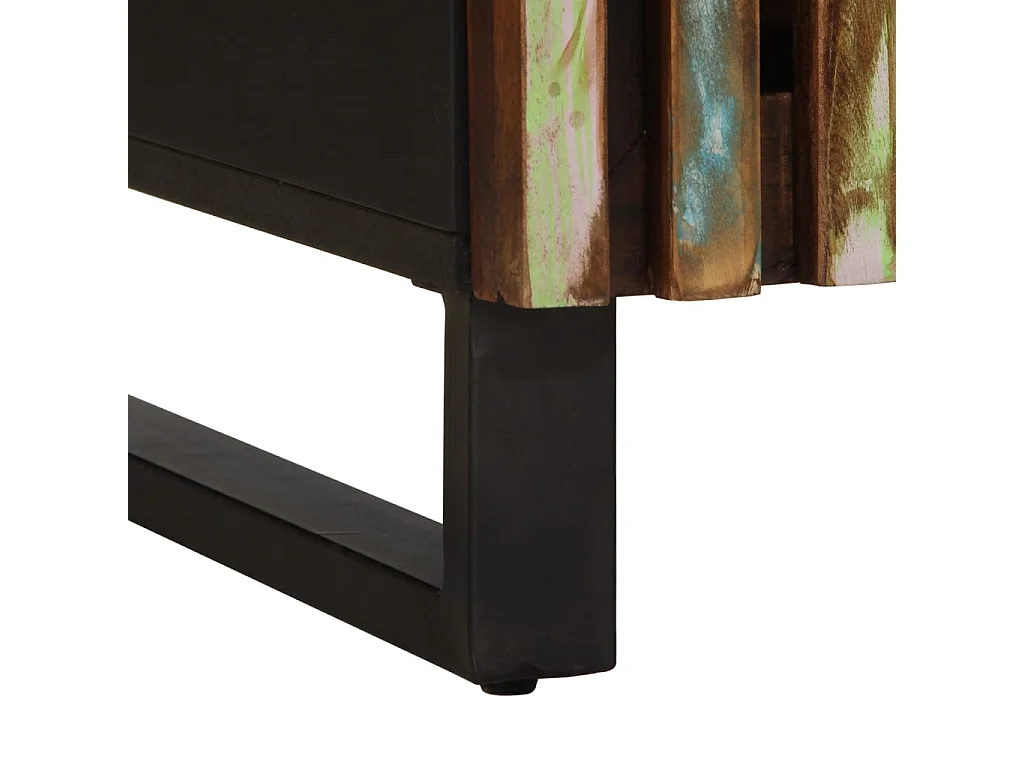 Table basse 80x51x40 cm bois massif d'acacia