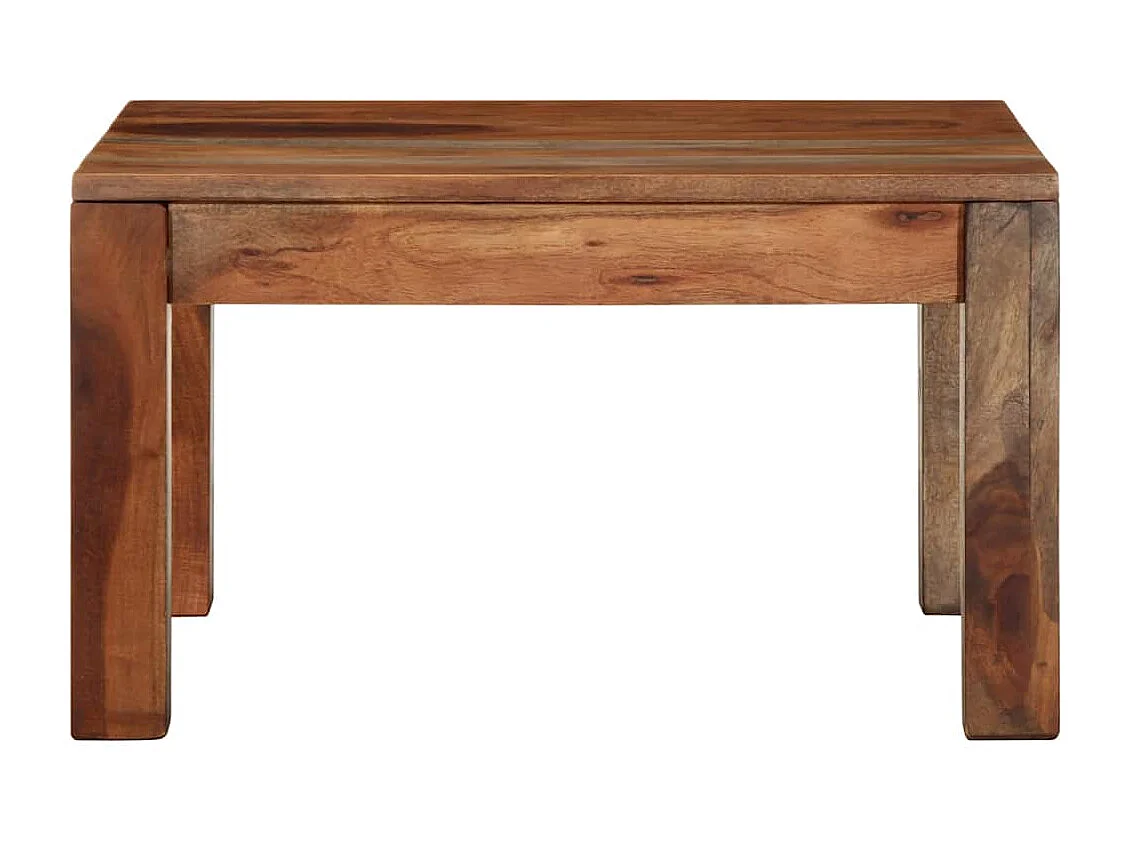 Couchtisch 60x60x35 cm Massivholz Akazie