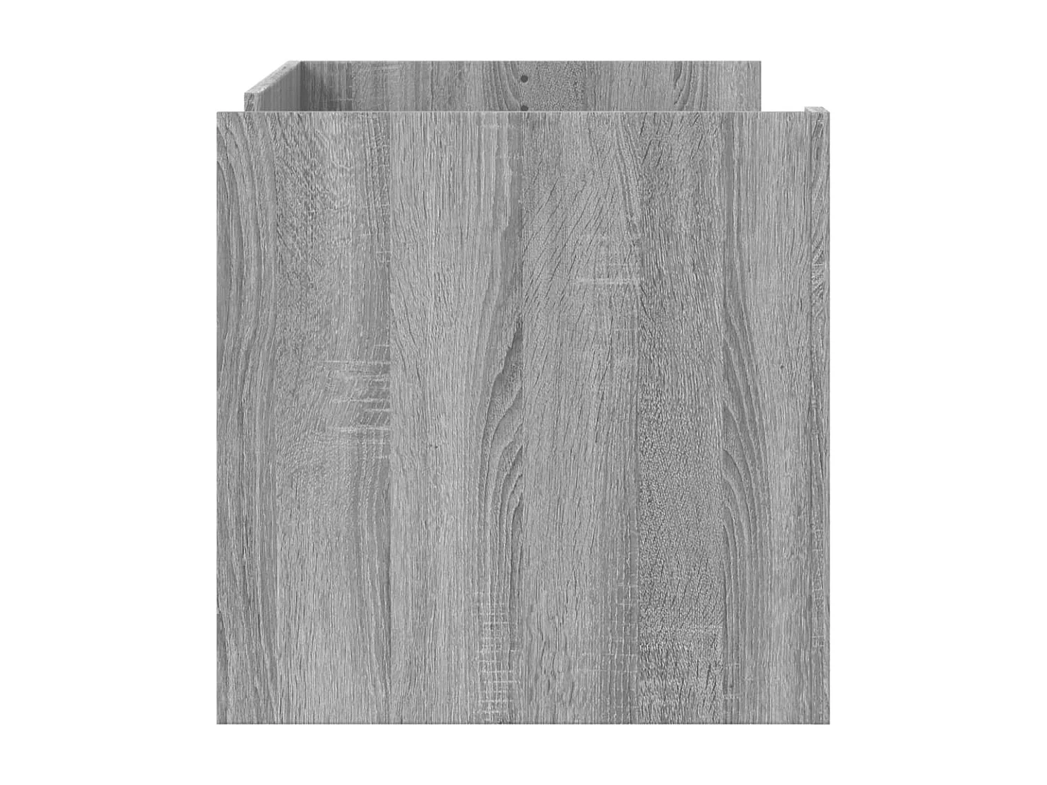 Table basse sonoma gris 100x50x50 cm bois d'ingénierie