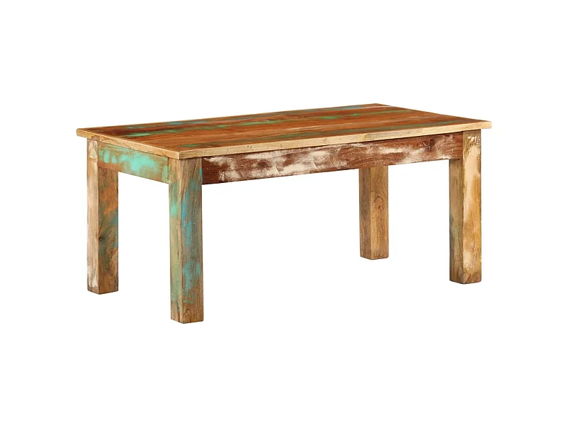 Couchtisch 100x55x45 cm Altholz Massiv