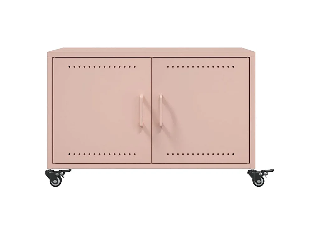 Couchtisch Rosa 68x50x43,5 cm Stahl