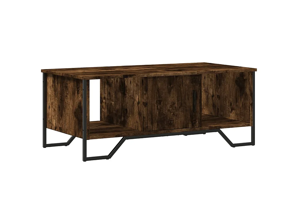Couchtisch Räuchereiche 100x51x40 cm Holzwerkstoff