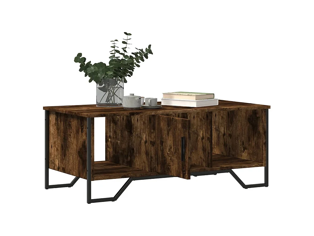 Couchtisch Räuchereiche 100x51x40 cm Holzwerkstoff