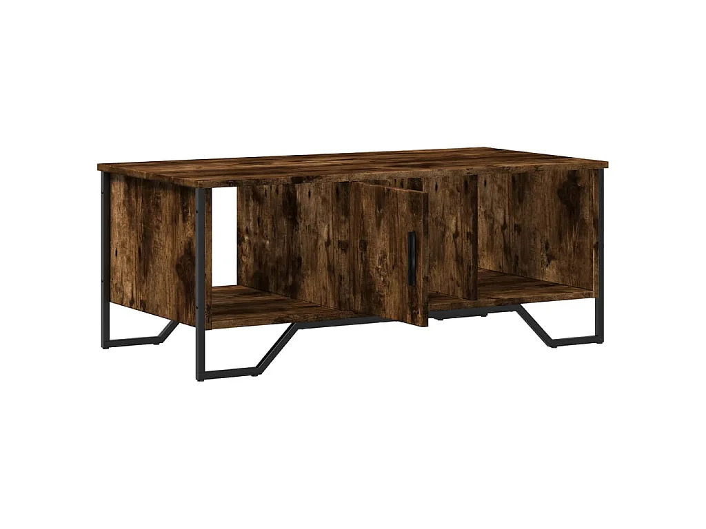 Couchtisch Räuchereiche 100x51x40 cm Holzwerkstoff
