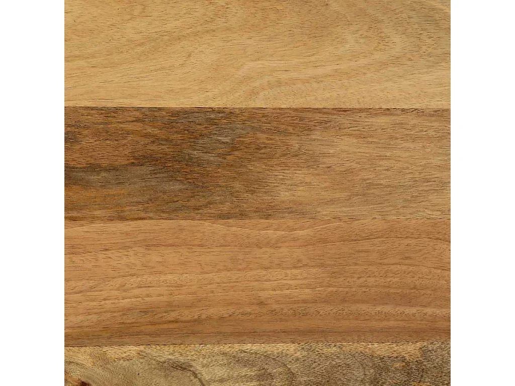 Mesa de centro marrón 80x50x40 cm madera maciza mango