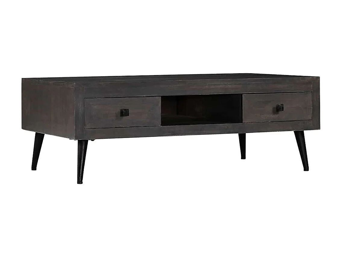 Salontafel 100x60x35 cm massief mangohout