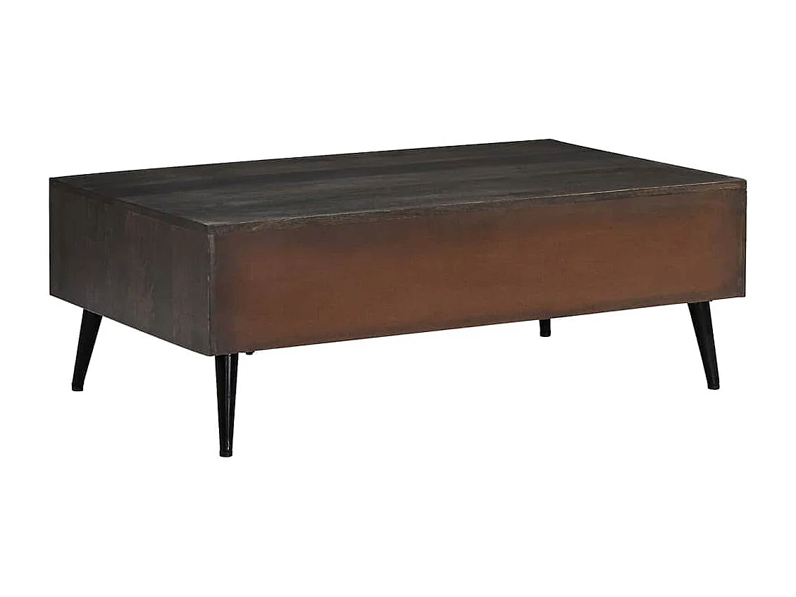 Salontafel 100x60x35 cm massief mangohout