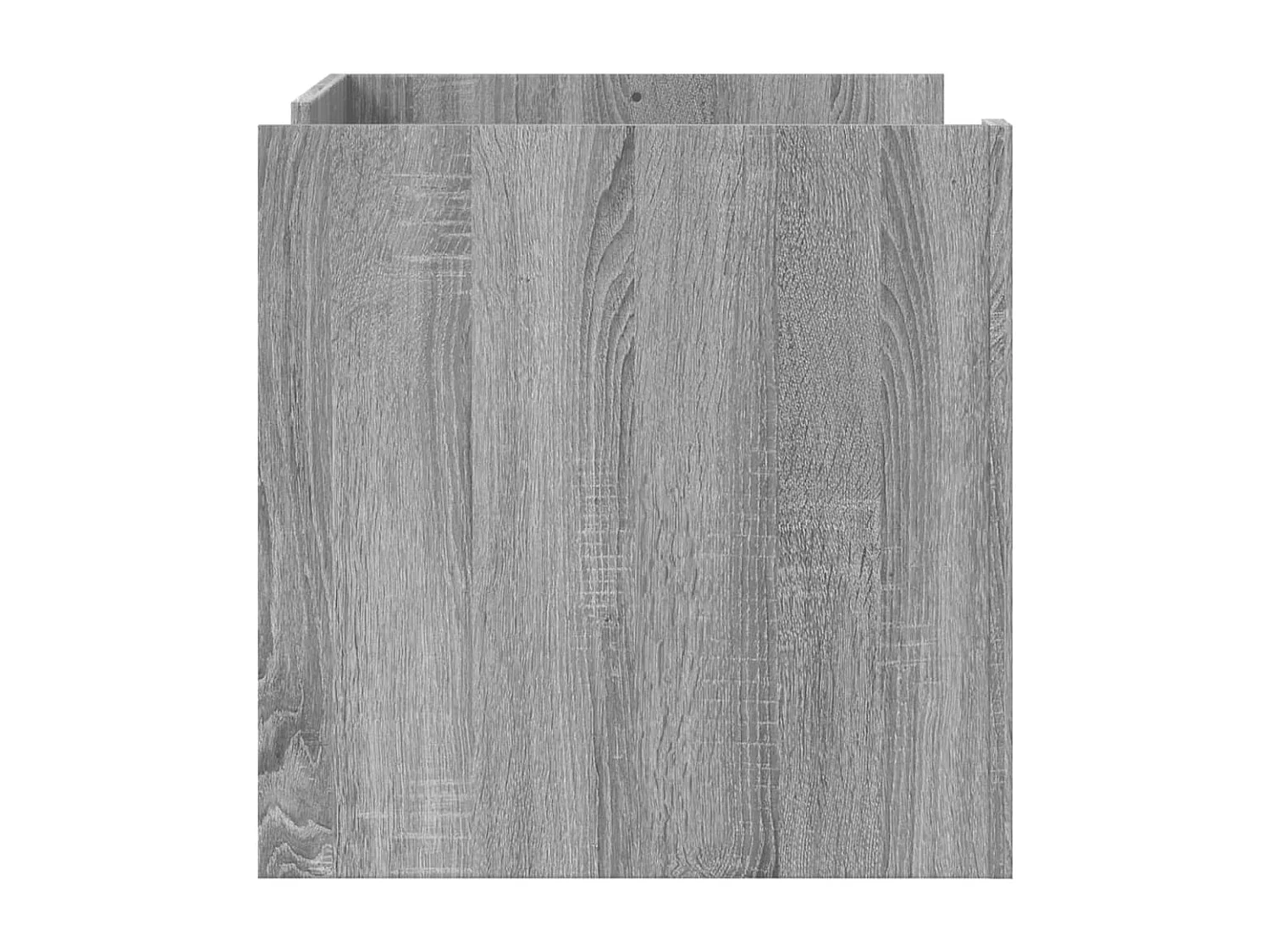 Table basse sonoma gris 80x50x50 cm bois d'ingénierie