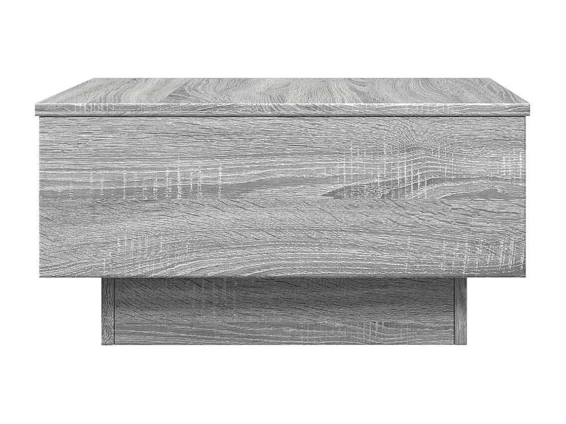 Table basse sonoma gris 60x45x31 cm bois d'ingénierie