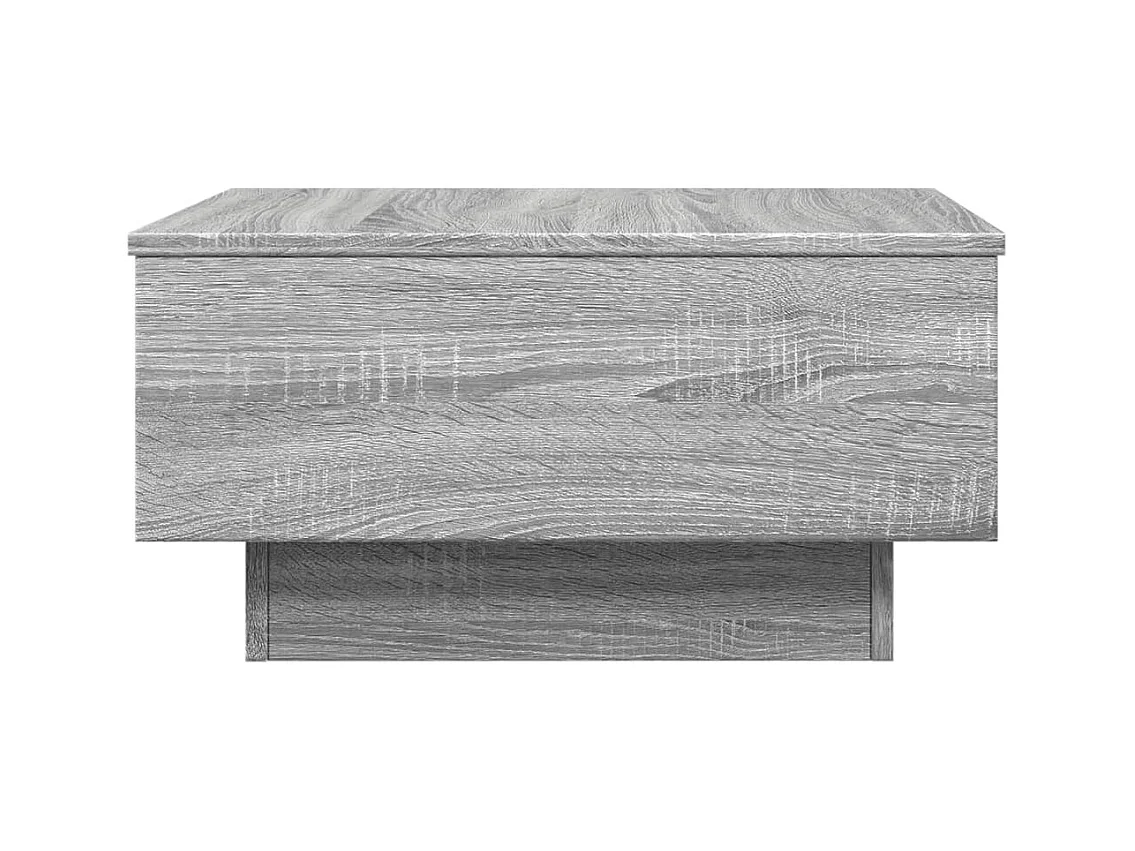 Table basse sonoma gris 60x45x31 cm bois d'ingénierie