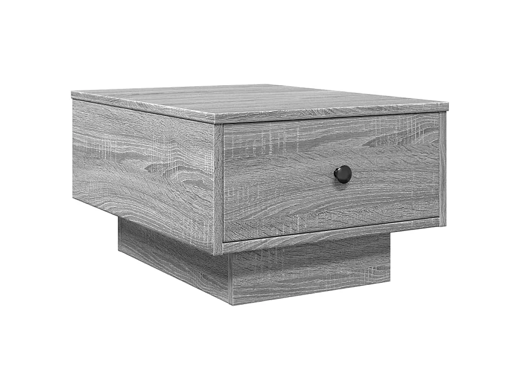 Tavolino Salotto Grigio Sonoma 60x45x31 cm Legno Multistrato