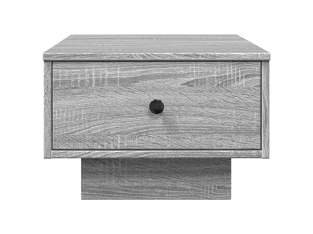 Tavolino Salotto Grigio Sonoma 60x45x31 cm Legno Multistrato