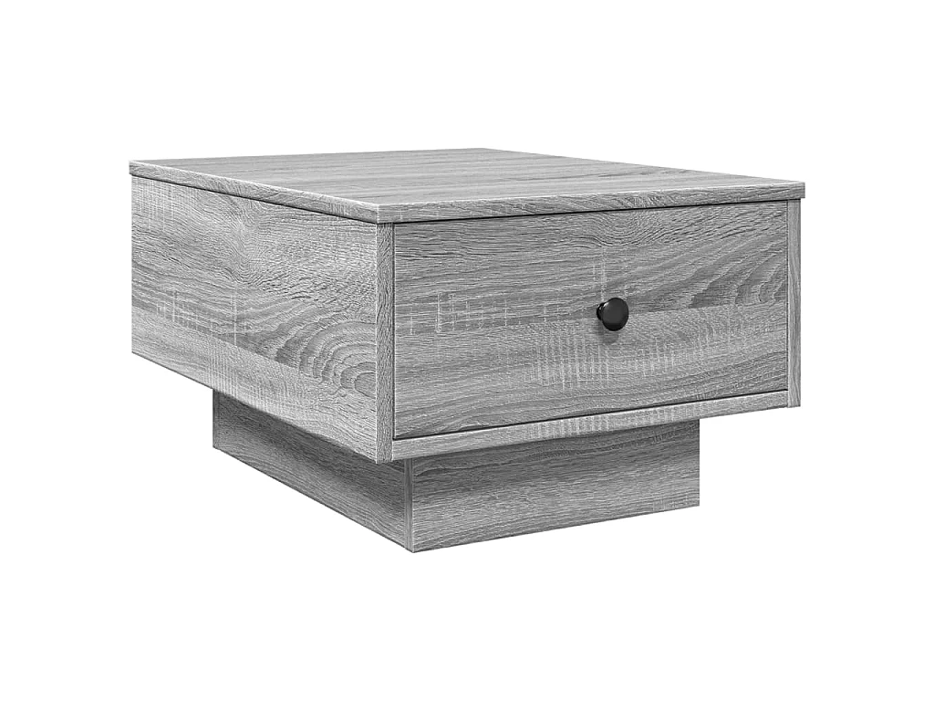 Tavolino Salotto Grigio Sonoma 60x45x31 cm Legno Multistrato