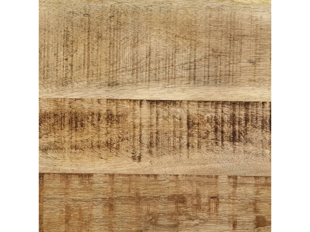 Table basse 110x55x40 cm bois de manguier massif brut