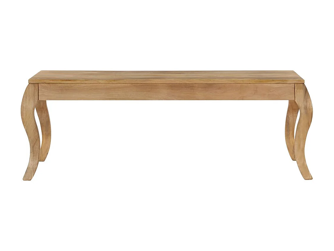 Couchtisch 110 x 60 x 40 cm Mangoholz Massiv