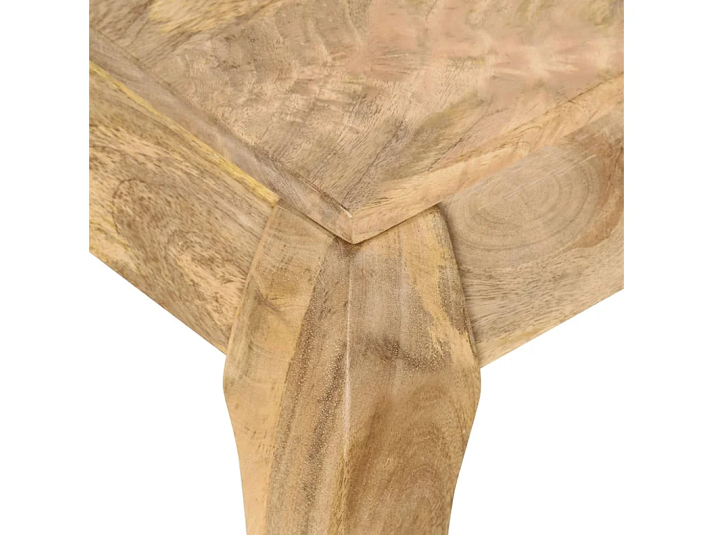 Couchtisch 110 x 60 x 40 cm Mangoholz Massiv