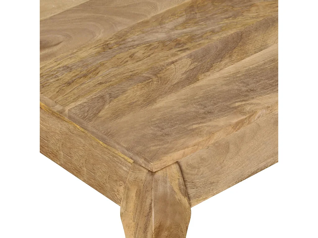 Couchtisch 110 x 60 x 40 cm Mangoholz Massiv