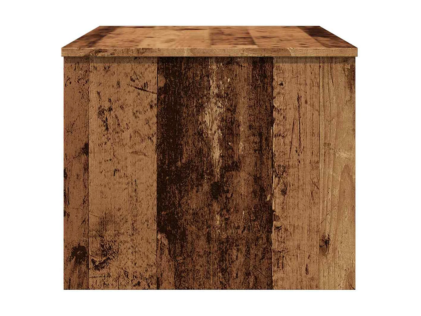 Table basse vieux bois 80x50,5x41,5 cm bois d'ingénierie