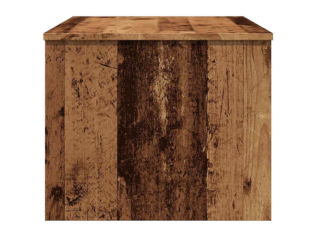 Salontafel 80x50,5x41,5 cm bewerkt hout oud houtkleurig