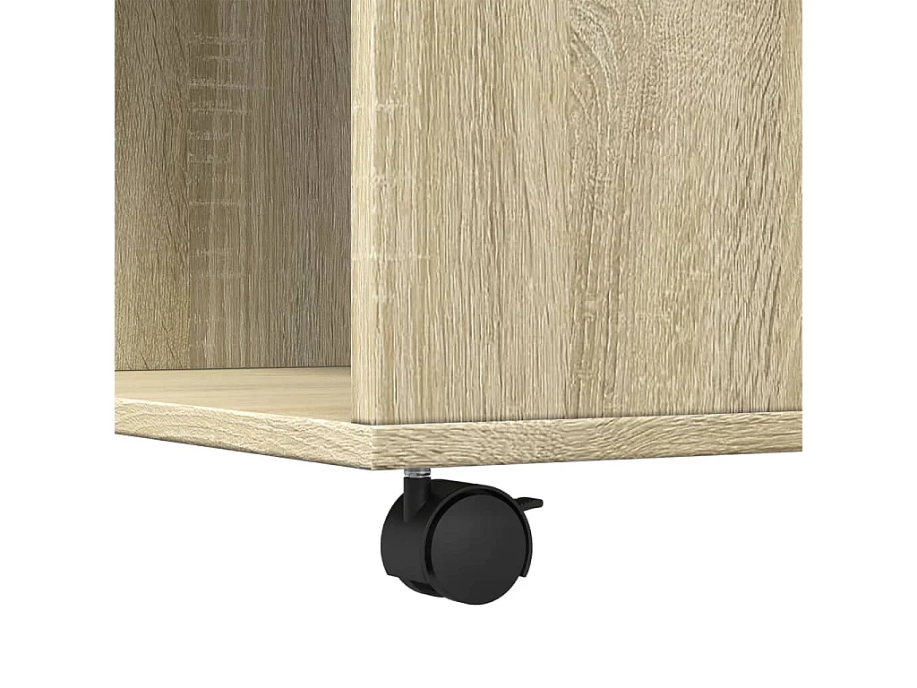 Couchtisch Sonoma-Eiche 80x80x40 cm Holzwerkstoff