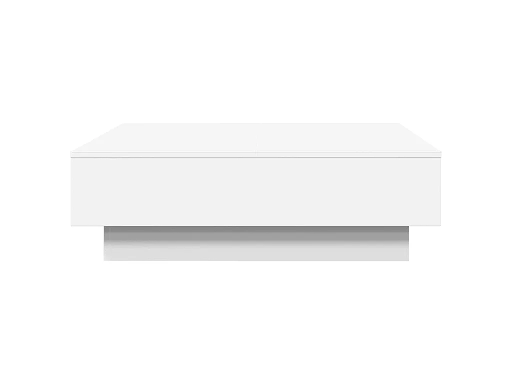 Mesa de centro 90x90x28 cm contraplacado branco