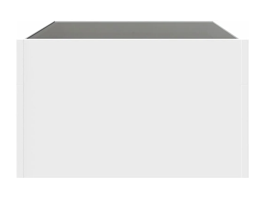 Couchtisch mit Infinity-LED Weiß 70x50x30 cm
