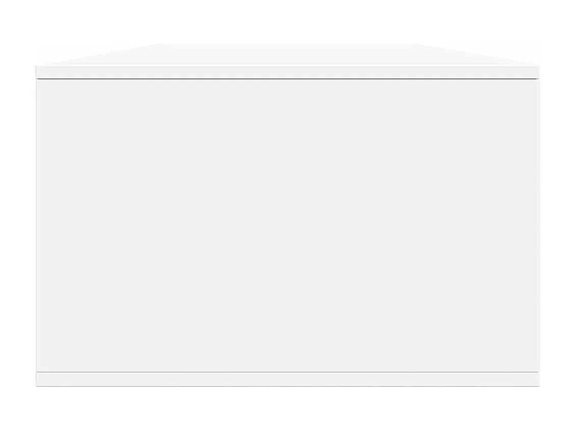 Couchtisch Weiß 102x55x35 cm Holzwerkstoff