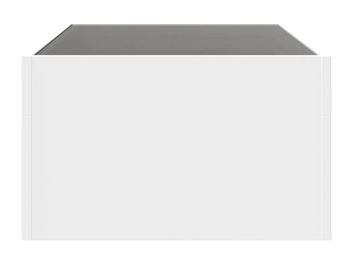 Mesa de centro con Infinity LED blanco 90x50x30 cm