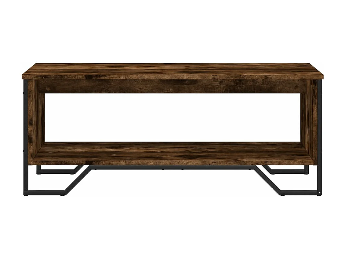 Mesa de centro 100x51x40 cm derivados madeira carvalho fumado