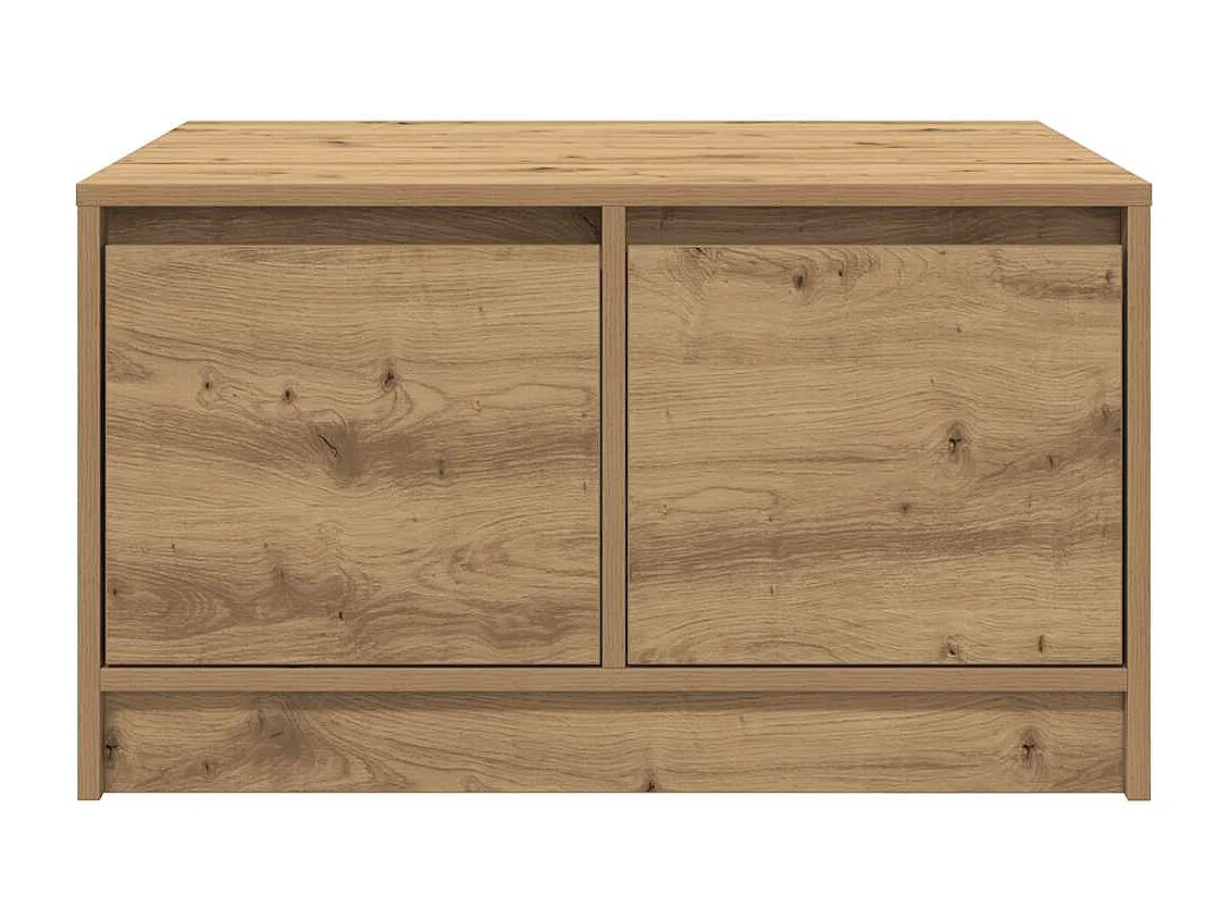 Couchtisch mit Schubladen Artisan-Eiche 70,5x70x40 cm