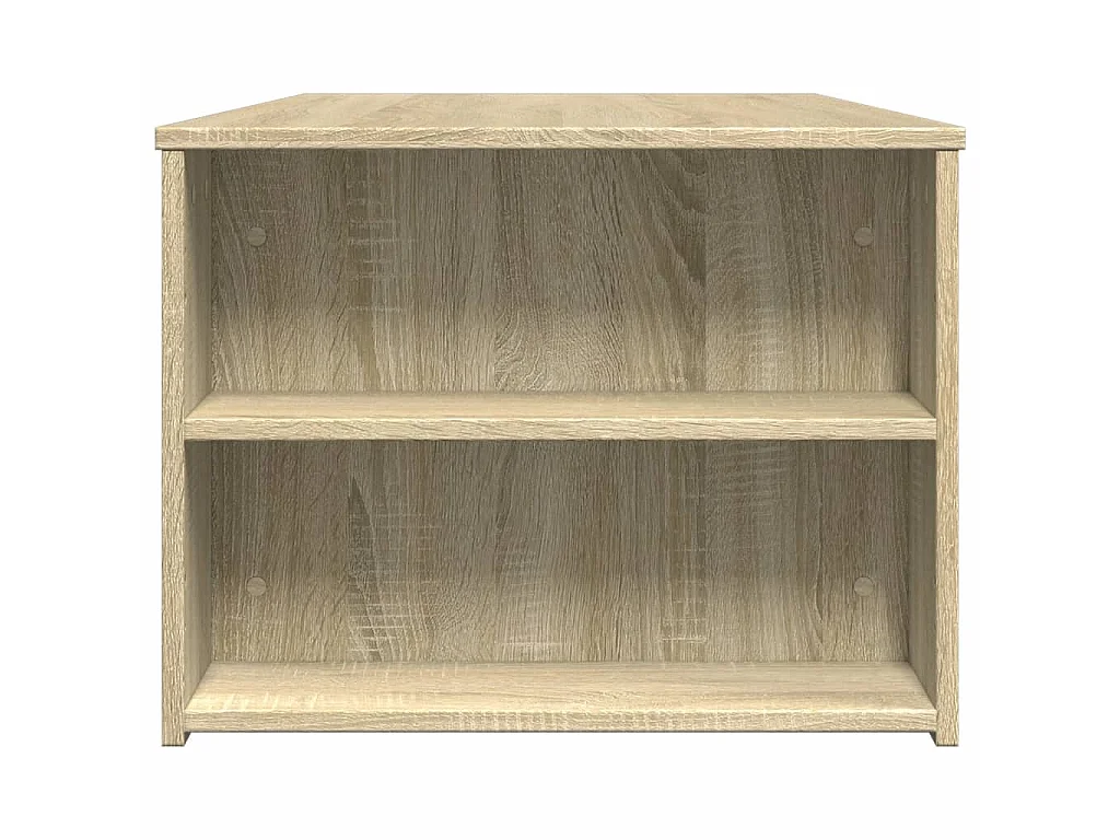 Salontafel 102x55x42 cm bewerkt hout sonoma eikenkleurig