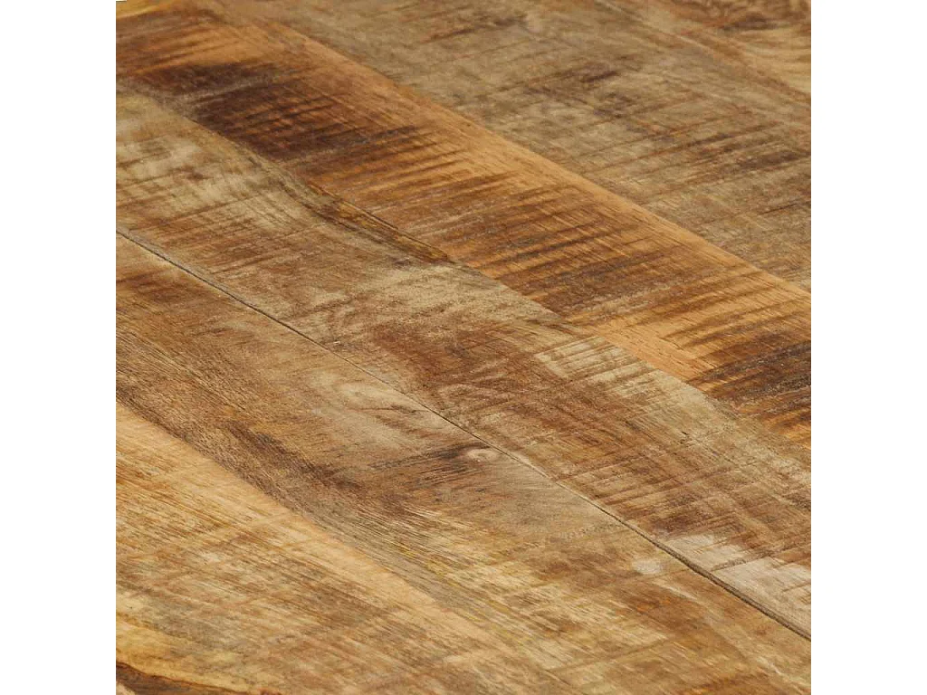 Table basse 140x70x40 cm Bois de manguier brut