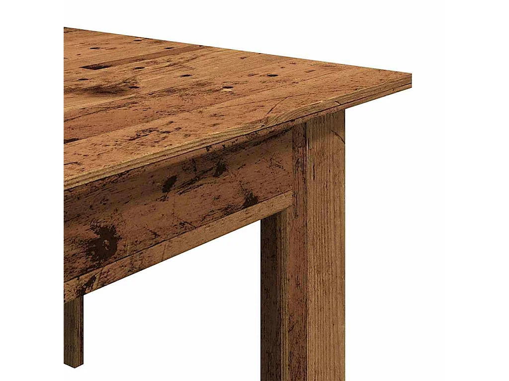 Tavolino Salotto Legno Antico 100x60x42 cm in Legno Multistrato