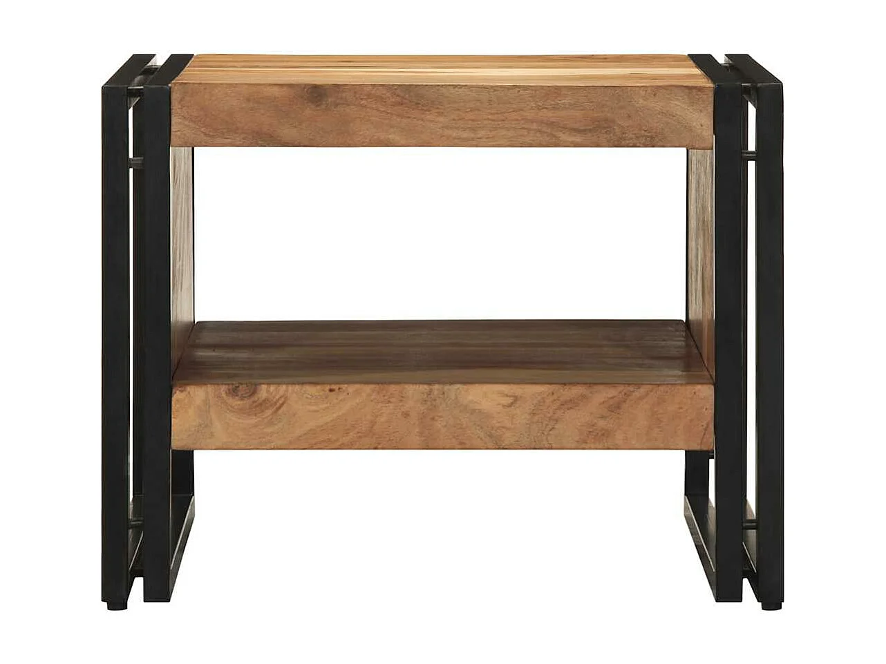 Table basse 50x50x38 cm bois massif acacia