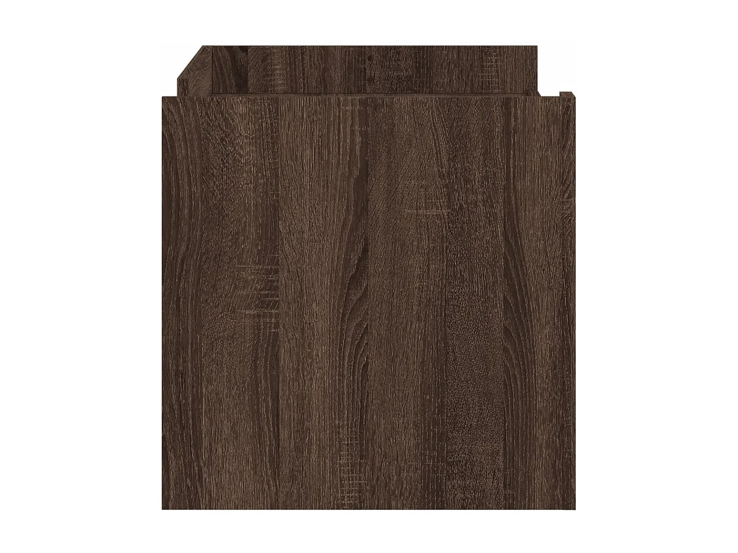 Table basse chêne marron 100x50x50 cm bois d'ingénierie