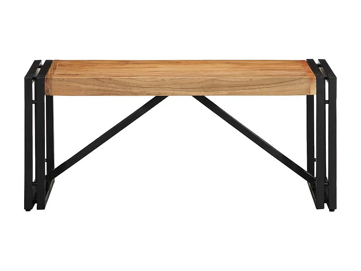 Couchtisch 80x40x35 cm Massivholz Akazie