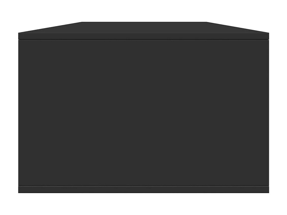 Table basse noir 102x55x35 cm bois d'ingénierie