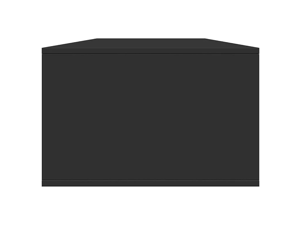 Couchtisch Schwarz 102x55x35 cm Holzwerkstoff