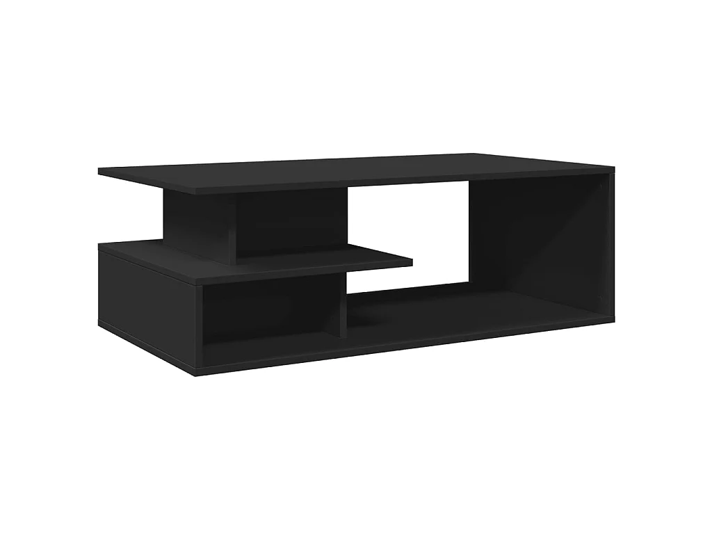 Couchtisch Schwarz 102x55x35 cm Holzwerkstoff