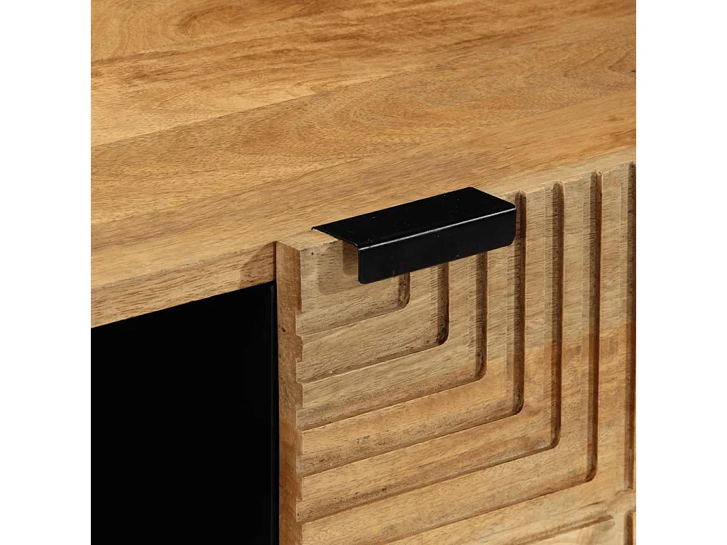 Salontafel 100x54x40 cm massief mango bruin