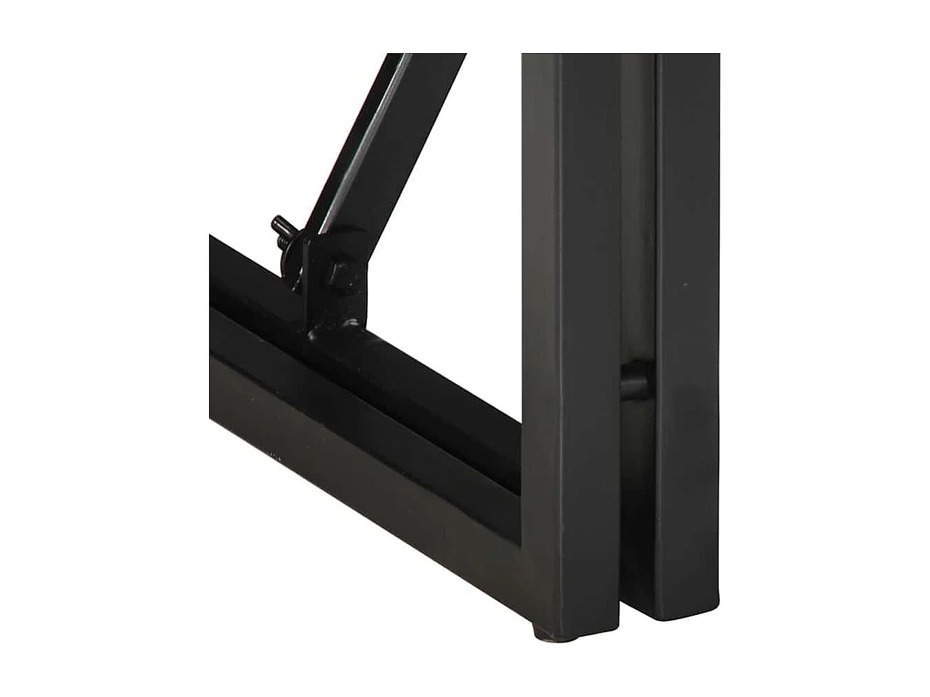 Table basse multicolore 40x40x35 cm bois de récupération massif