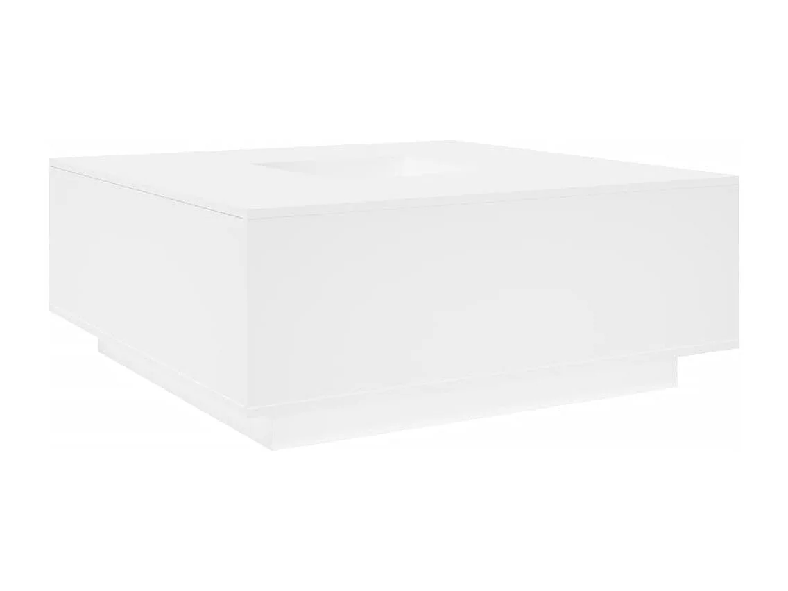 Couchtisch Weiß 100x100x40 cm Holzwerkstoff