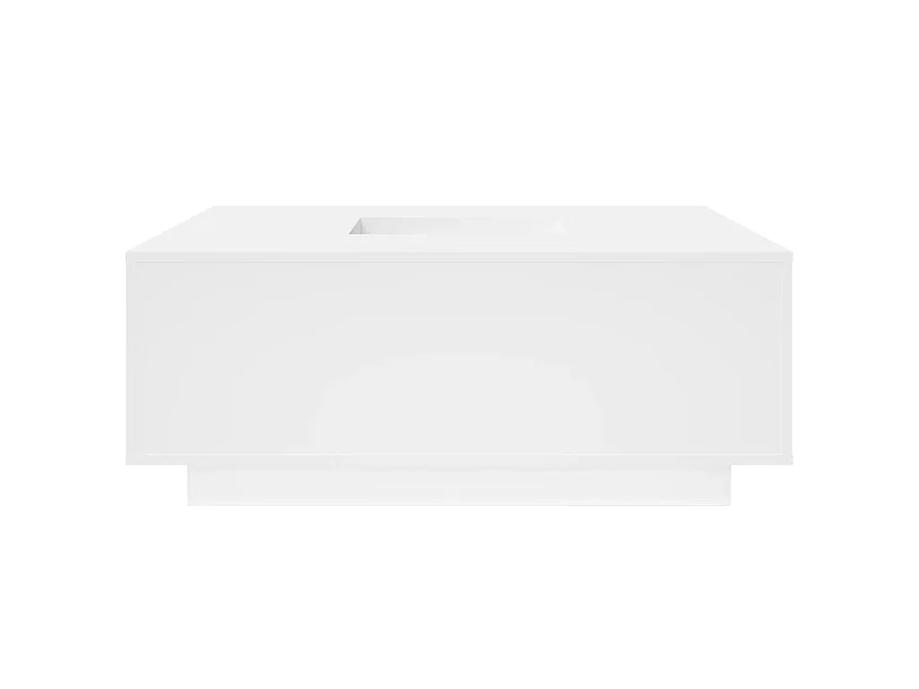 Salontafel 100x100x40 cm bewerkt hout wit