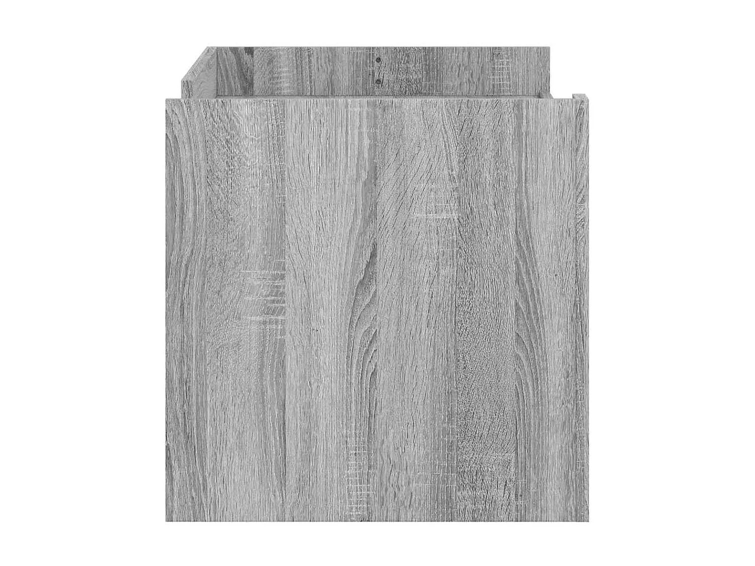 Table basse sonoma gris 100x50x50 cm bois d'ingénierie