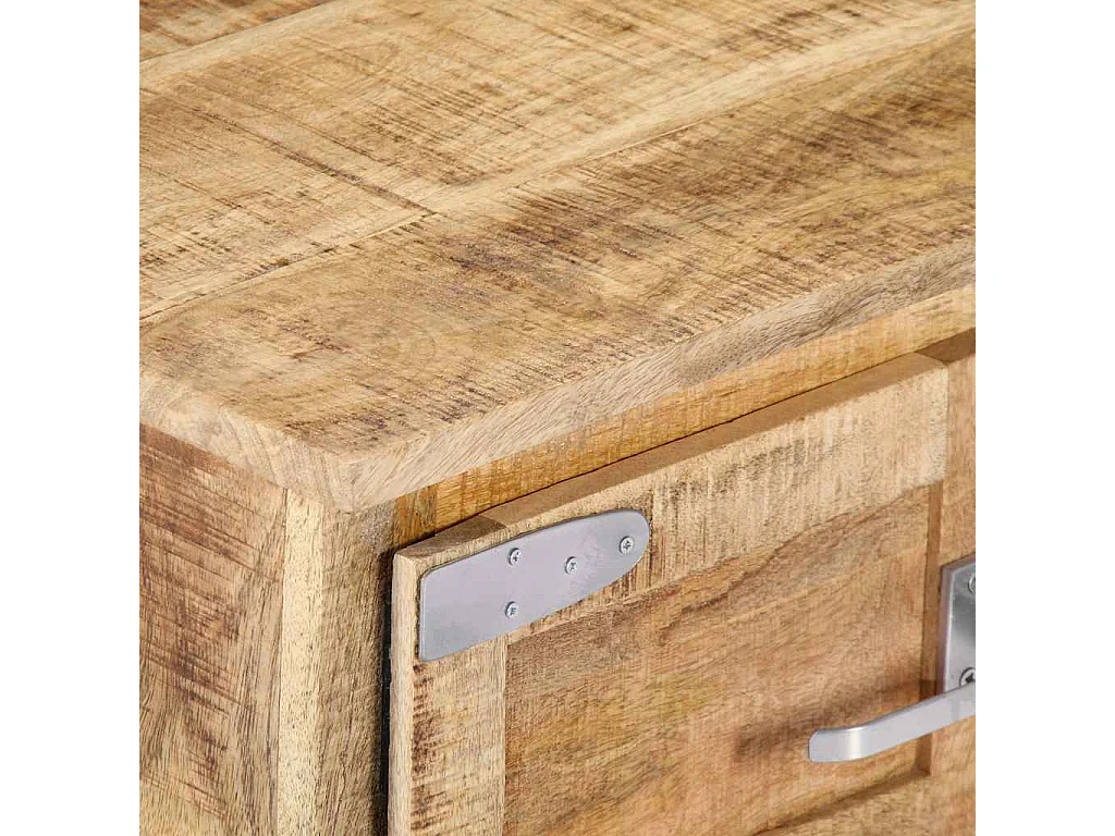 Table basse 70x70x30 cm Bois de manguier solide