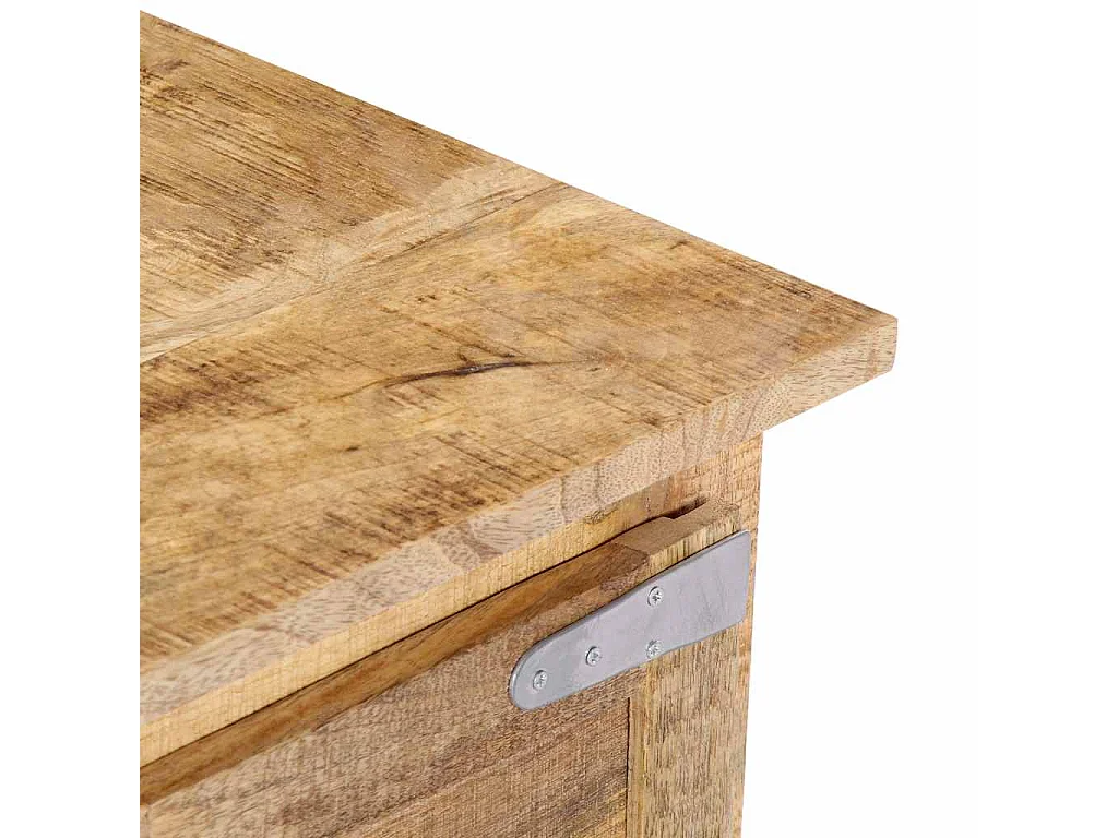 Table basse 70x70x30 cm Bois de manguier solide