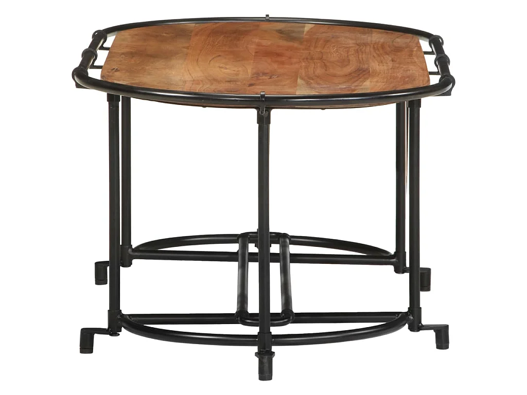 Table basse 110x55x40 cm bois massif d'acacia