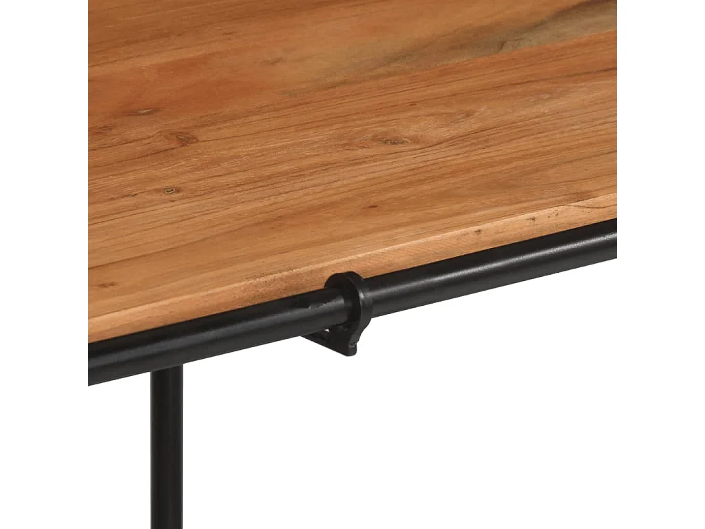 Table basse 110x55x40 cm bois massif d'acacia