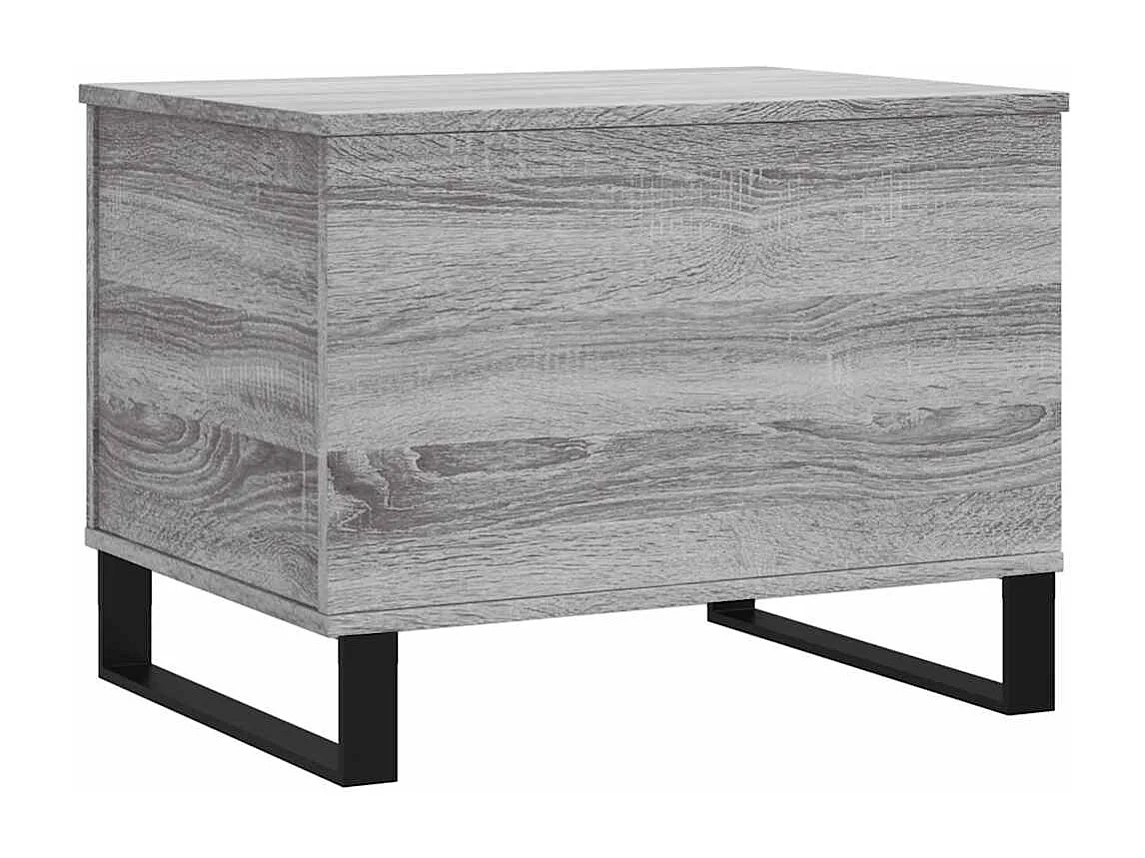 Couchtisch Grau Sonoma 60x44,5x45 cm Holzwerkstoff